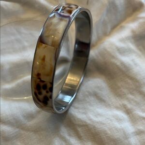 Tortoiseshell Patterned Bangle Bracelet